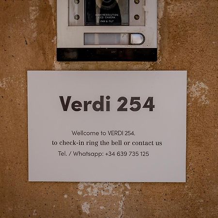 Verdi 254 巴塞罗那 外观 照片